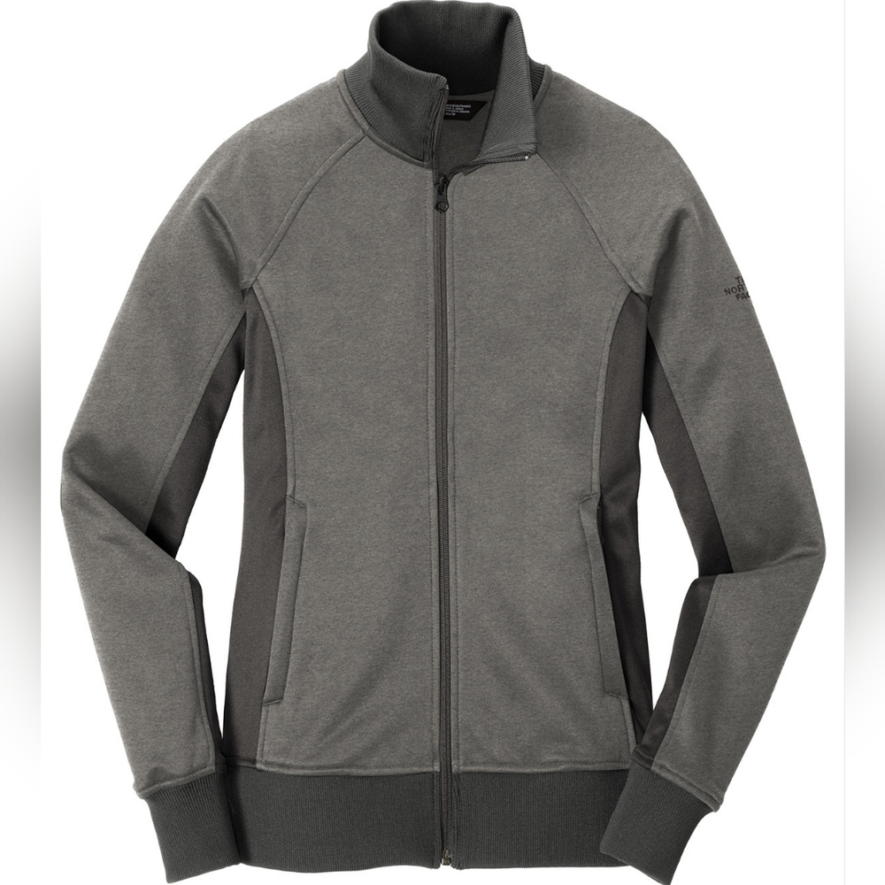 Grey & Navy full zip jacket NWT